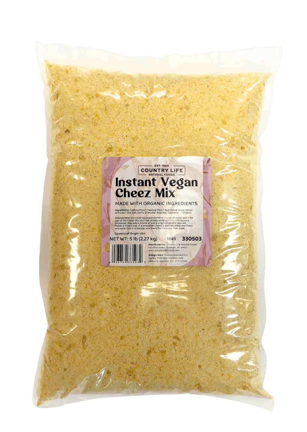 Cheez Mix, Vegan, Instant