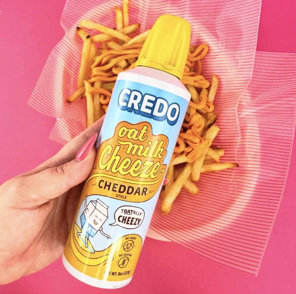Oat Milk Spray Cheeze - Cheddar Style