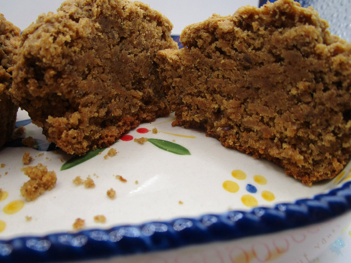 GLUTEN-FREE HIGH PROTEIN CHAI MUFFINS / VEGAN