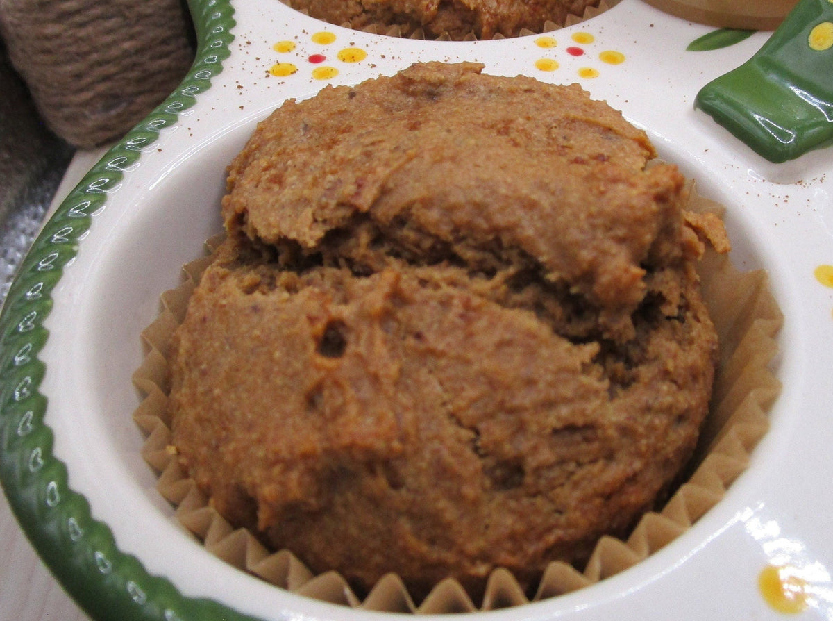 GLUTEN-FREE HIGH PROTEIN CHAI MUFFINS / VEGAN