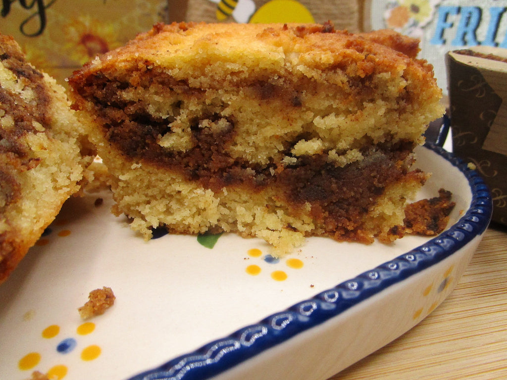 KETO Coffee Crumb Cake, Gluten Free, Dairy Free, Grain Free, Sugar Free, Low Carb Snacks, Birthday Brunch, Cinnamon Swirl loaf, Fall Dessert