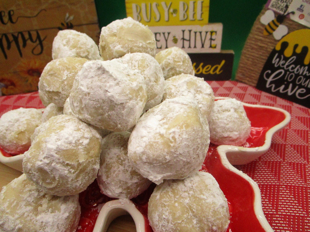 GLUTEN-FREE MEXICAN WEDDING CAKE COOKIES / VEGAN