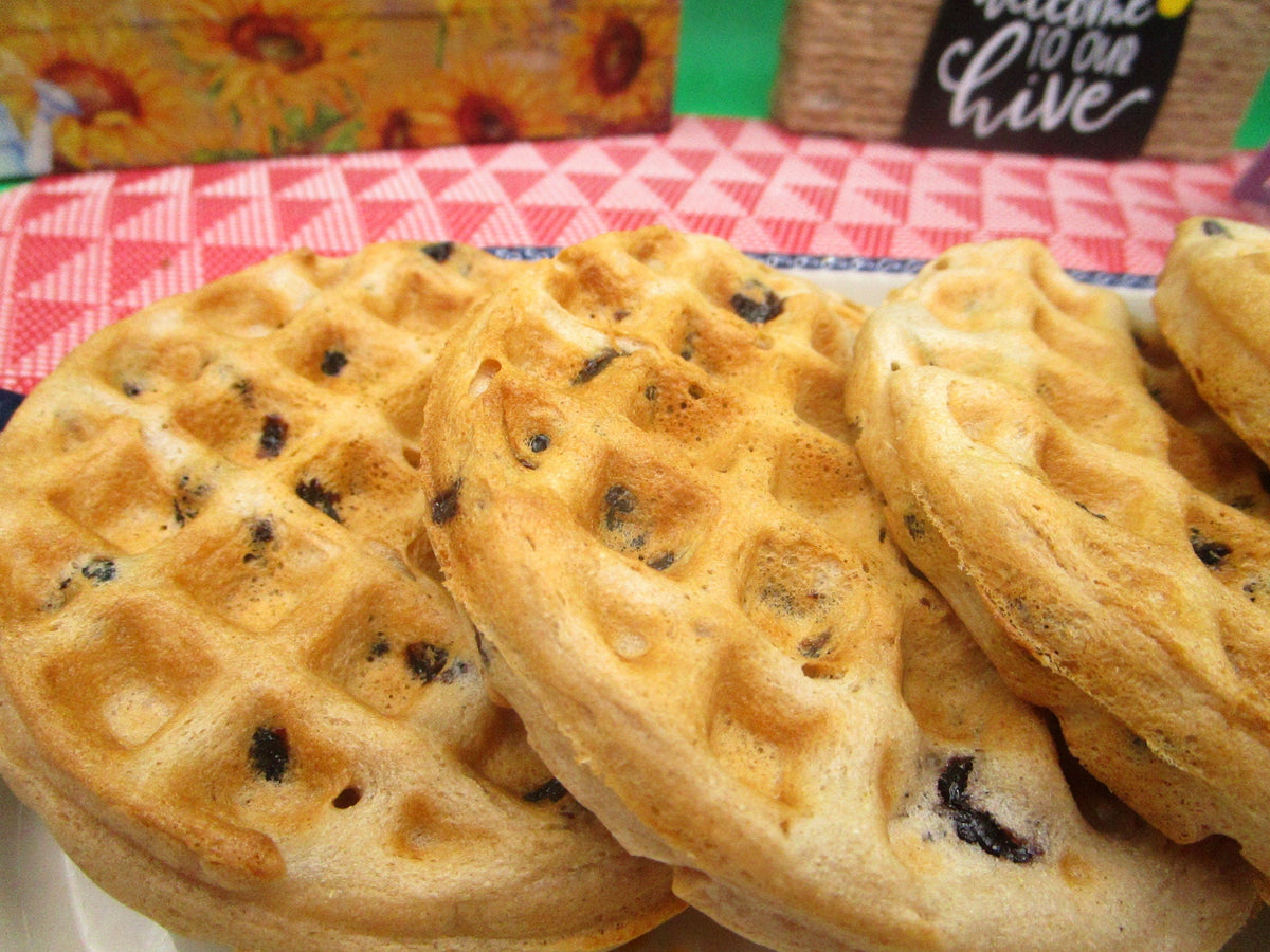PALEO CHERRY WAFFLES / VEGAN / GF