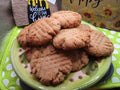 High Protein, Peanut Butter Cookies, Gluten Free,  Dairy Free, Egg Free, Vegan, Organic, No refined sugar, Fitness Gifts, Low Sugar snacks