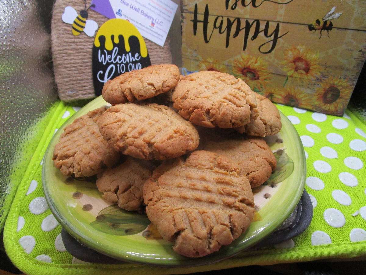 High Protein, Peanut Butter Cookies, Gluten Free,  Dairy Free, Egg Free, Vegan, Organic, No refined sugar, Fitness Gifts, Low Sugar snacks