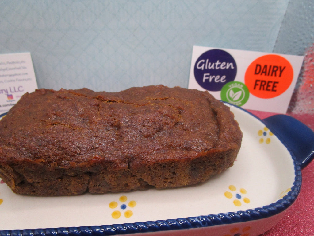GLUTEN-FREE BANANA BREAD / VEGAN
