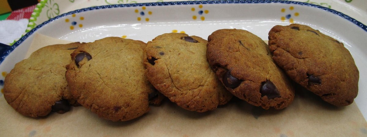 High Protein Cookies, Chocolate Chip, Gluten Free, Sugar Free, Dairy Free, Egg Free, Coconut Free, Vegan Collagen, Fitness Snack, Anabolic