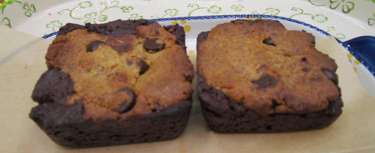 High Protein Brookie Brownies, Dairy Free, Sugar Free, Egg Free, Nut Free, Vegan, Fitness Snack, Low Fat Dessert Bar, Halloween Snacks