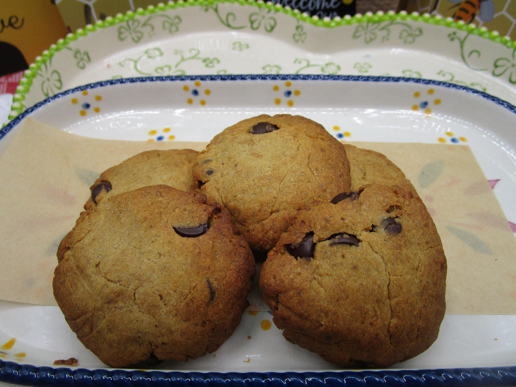 High Protein Cookies, Chocolate Chip, Gluten Free, Sugar Free, Dairy Free, Egg Free, Coconut Free, Vegan Collagen, Fitness Snack, Anabolic