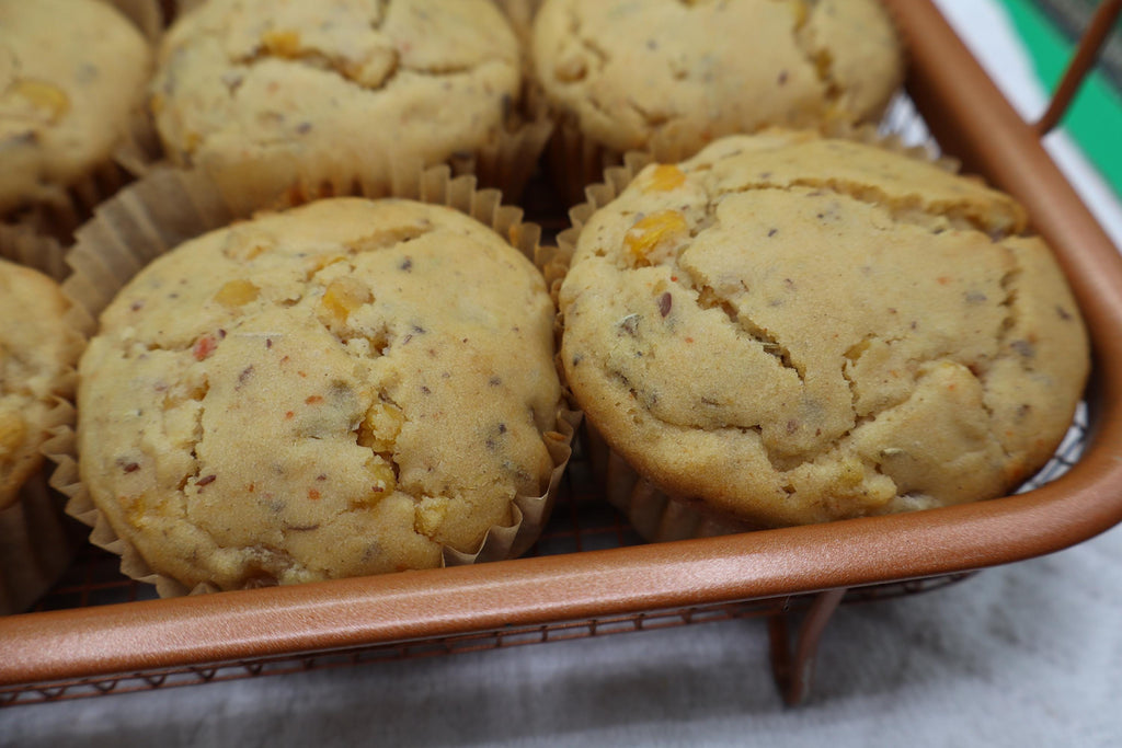 High Protein Corn Muffin, Mexican, Gluten Free, Sugar Free, Dairy Free, Vegan, Egg Free, Nut Free, Savory Cornbread, Jalapeno, Low Fat snack