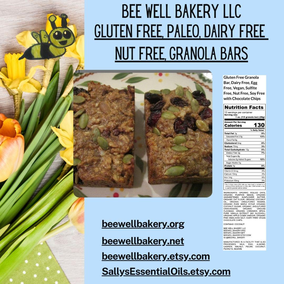 GF GRANOLA BARS / VEGAN