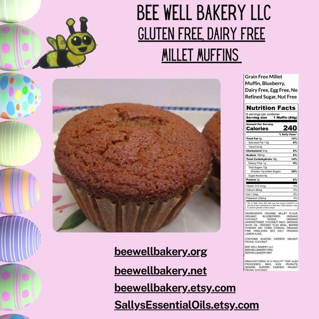 GLUTEN-FREE MUFFINS / VEGAN