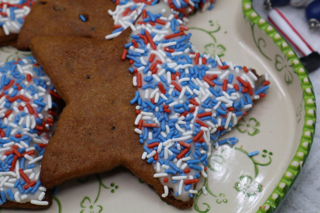 4TH OF JULY CHOCOLATE CHIP COOKIES / VEGAN / GF