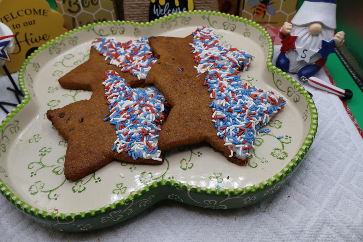 4TH OF JULY CHOCOLATE CHIP COOKIES / VEGAN / GF