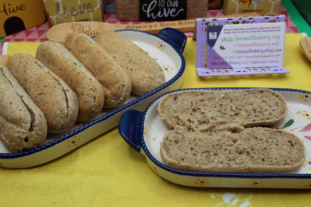 GLUTEN & GRAIN-FREE HOT DOG BUNS / VEGAN