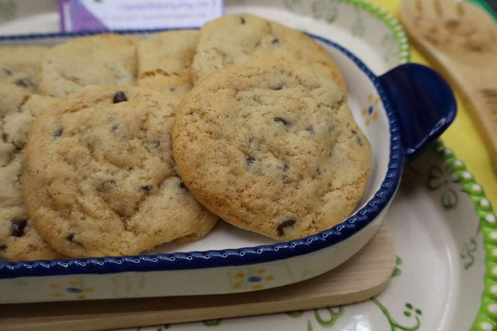 CHEWY CHOCOLATE CHIP COOKIES / VEGAN / GF