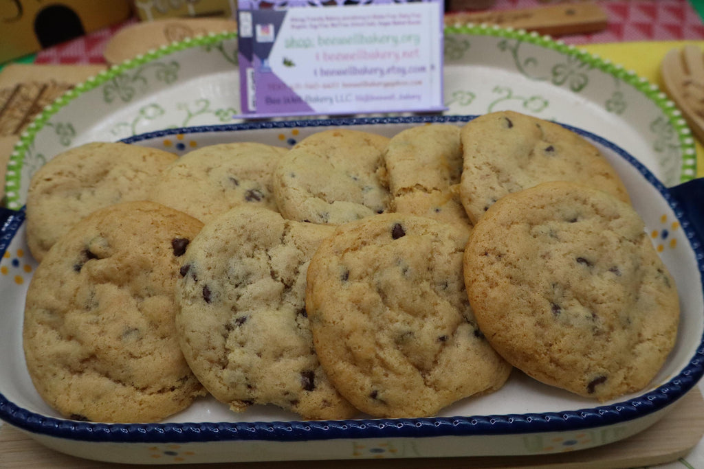 CHEWY CHOCOLATE CHIP COOKIES / VEGAN / GF