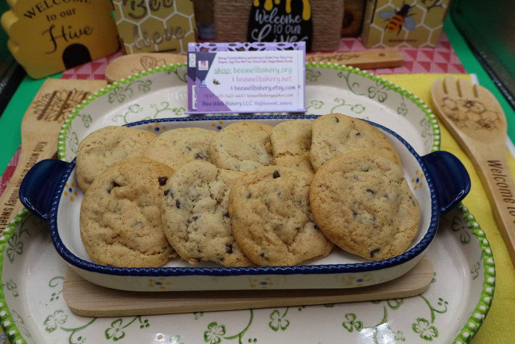 CHEWY CHOCOLATE CHIP COOKIES / VEGAN / GF