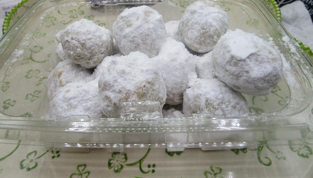 GLUTEN-FREE MEXICAN WEDDING CAKE COOKIES / VEGAN