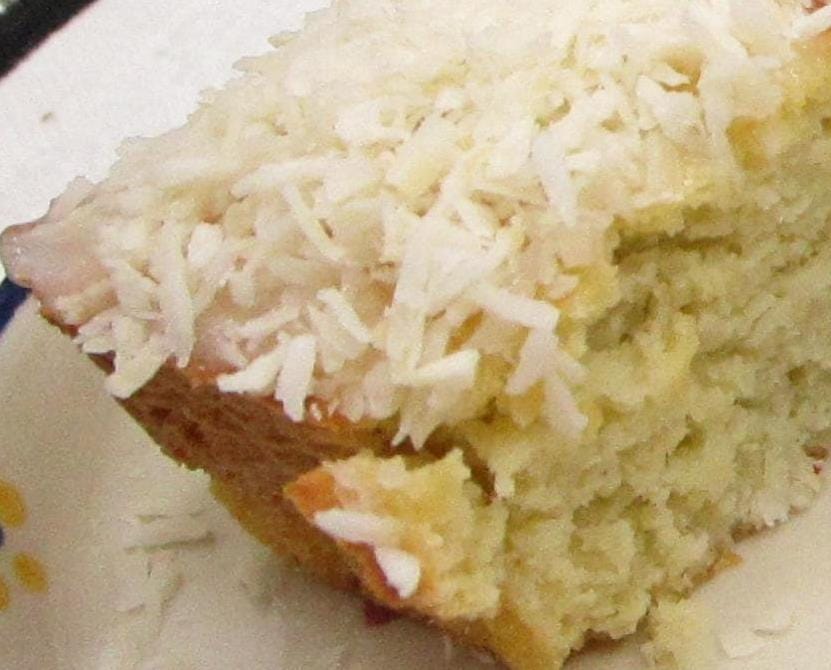 KETO Coconut Cake Loaf, Fruit Flavors, Gluten Free, Dairy Free, Grain Free, Sugar Free, Low Carb Dessert, Clean Eating,