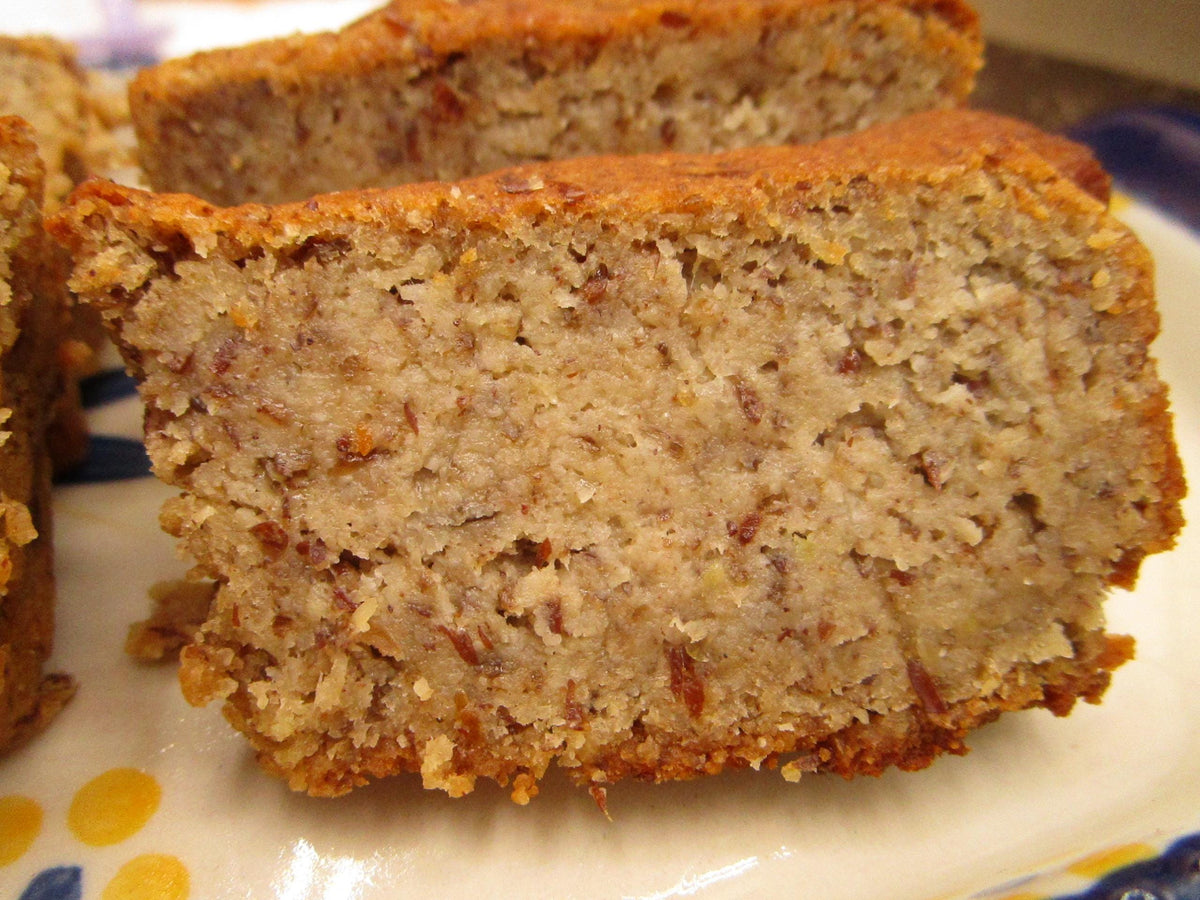 Keto Banana Bread, Grain Free, Gluten Free, Sugar Free, Dairy Free, Low Carb, Vegan Breakfast, Easter Brunch, Graduation Gift, Fitness snack
