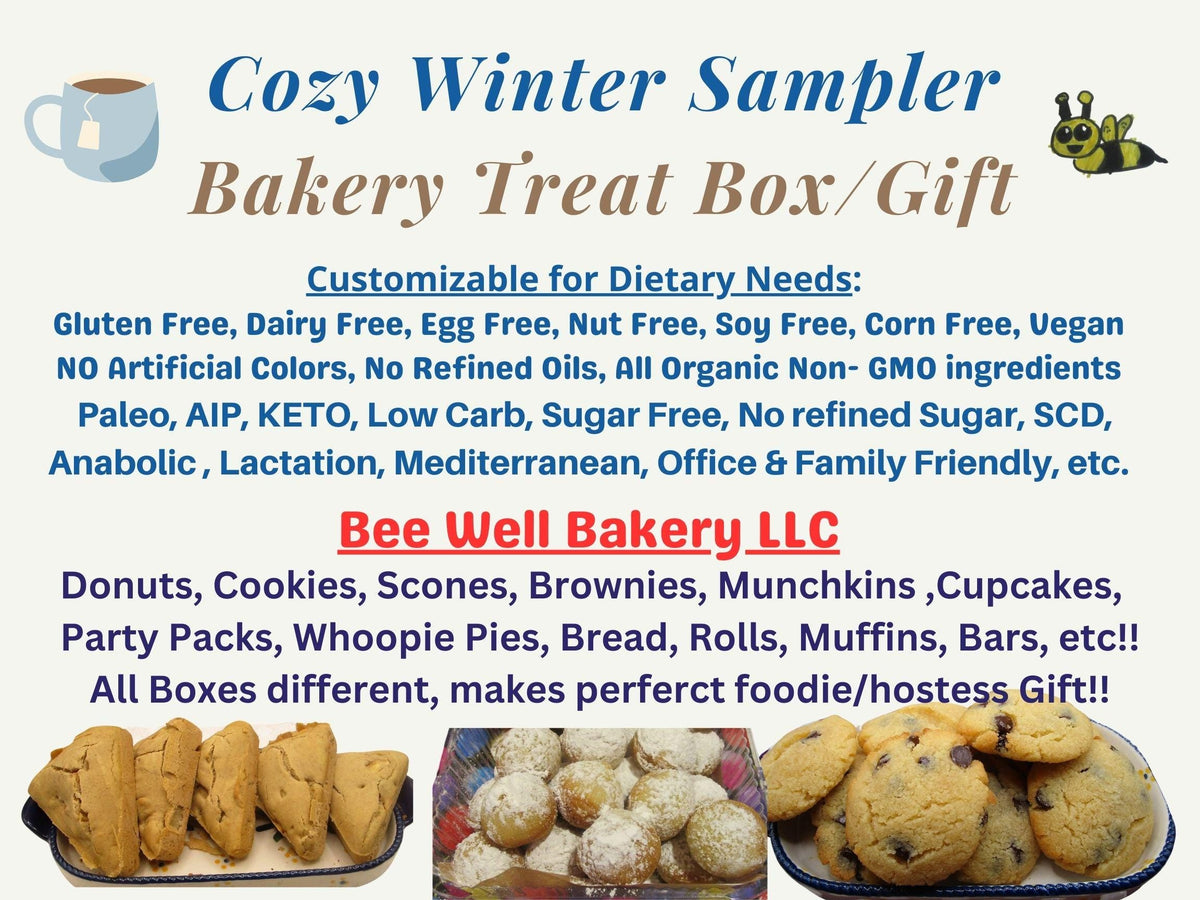GLUTEN FREE BAKERY BOX SAMPLER / VEGAN