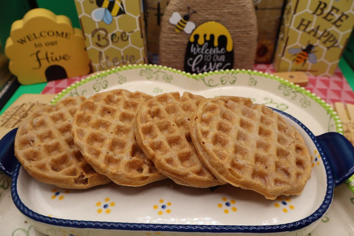 PALEO CHERRY WAFFLES / VEGAN / GF