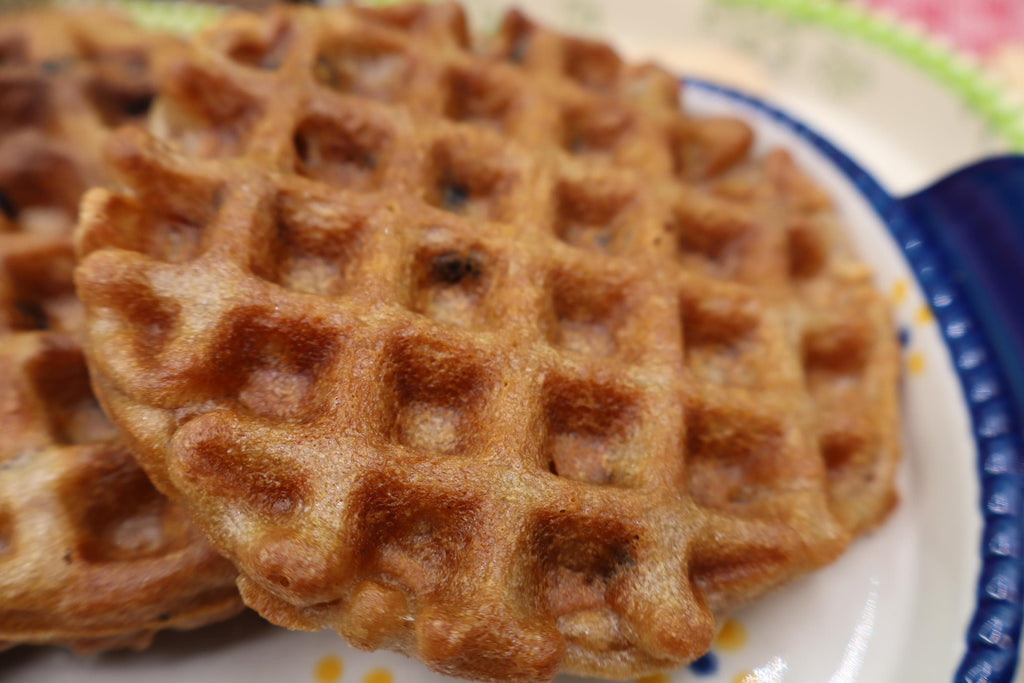 PALEO CHERRY WAFFLES / VEGAN / GF
