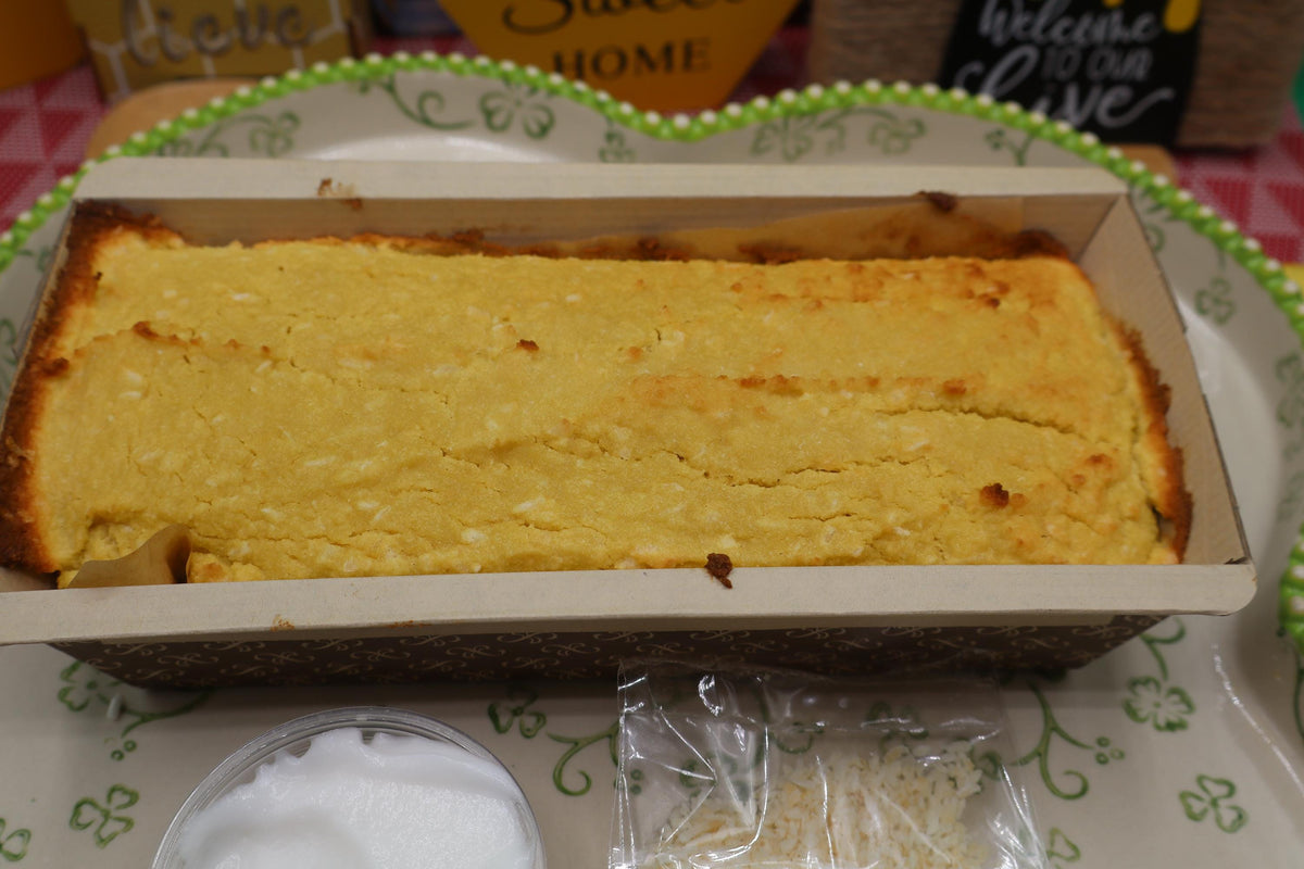 KETO Coconut Cake Loaf, Fruit Flavors, Gluten Free, Dairy Free, Grain Free, Sugar Free, Low Carb Dessert, Clean Eating,